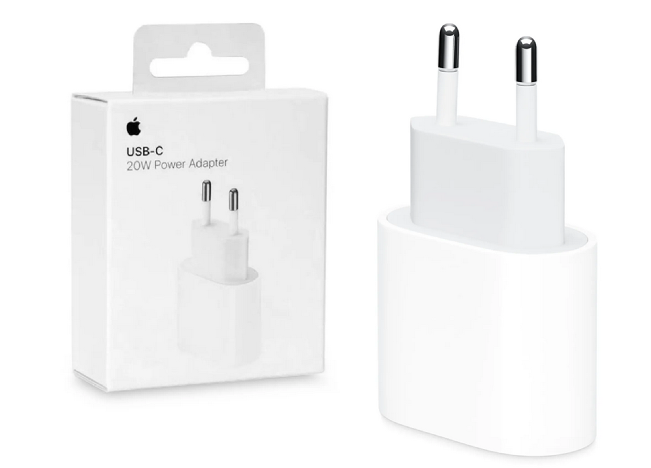 Apple iPhone 12 | 12 Mini | 12 Pro | 12 Pro Max | 20W Ladegerät MHJJ83ZM/A + 1m USB‑C auf Lightning Ladekabel MQGJ2ZE/A